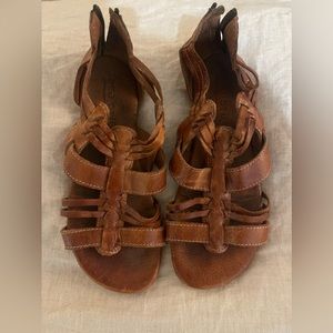 Bed Stu Cara Sandals Tan Rustic 8.0